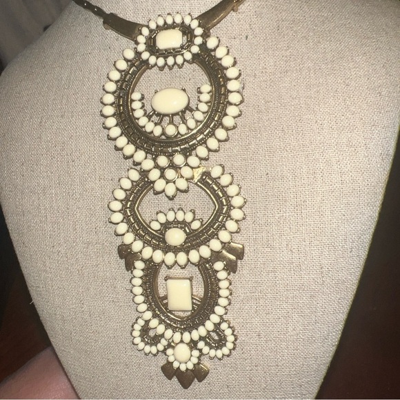 Stella & Dot Havana Pendant Necklace And Earrings Versatile! Convertible VTG - Picture 2 of 15